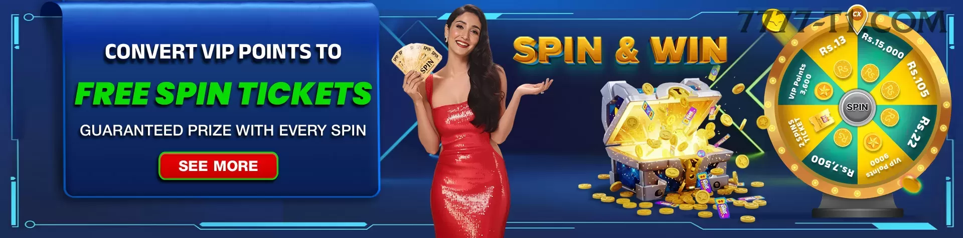 Cassino ao vivo 7777 dealers